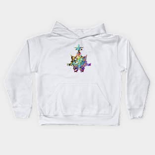 Rorschach inkblot test Kids Hoodie